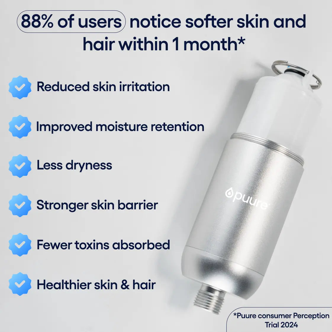 Puure® 3.0 Shower system