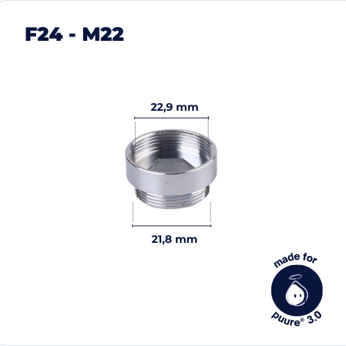 F24-M22 Tap Adapter (Included)