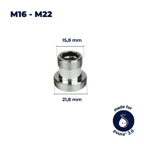 M16-M22 Tap Adapter