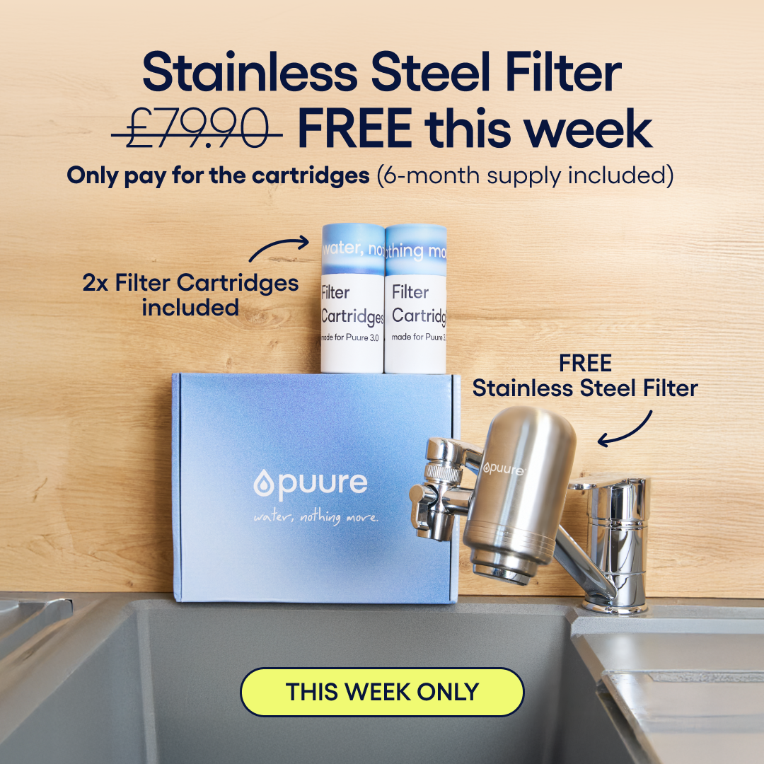 Puure® 3.0 Starter Kit (6 Months of cartridges + Filter included) 🇬🇧
